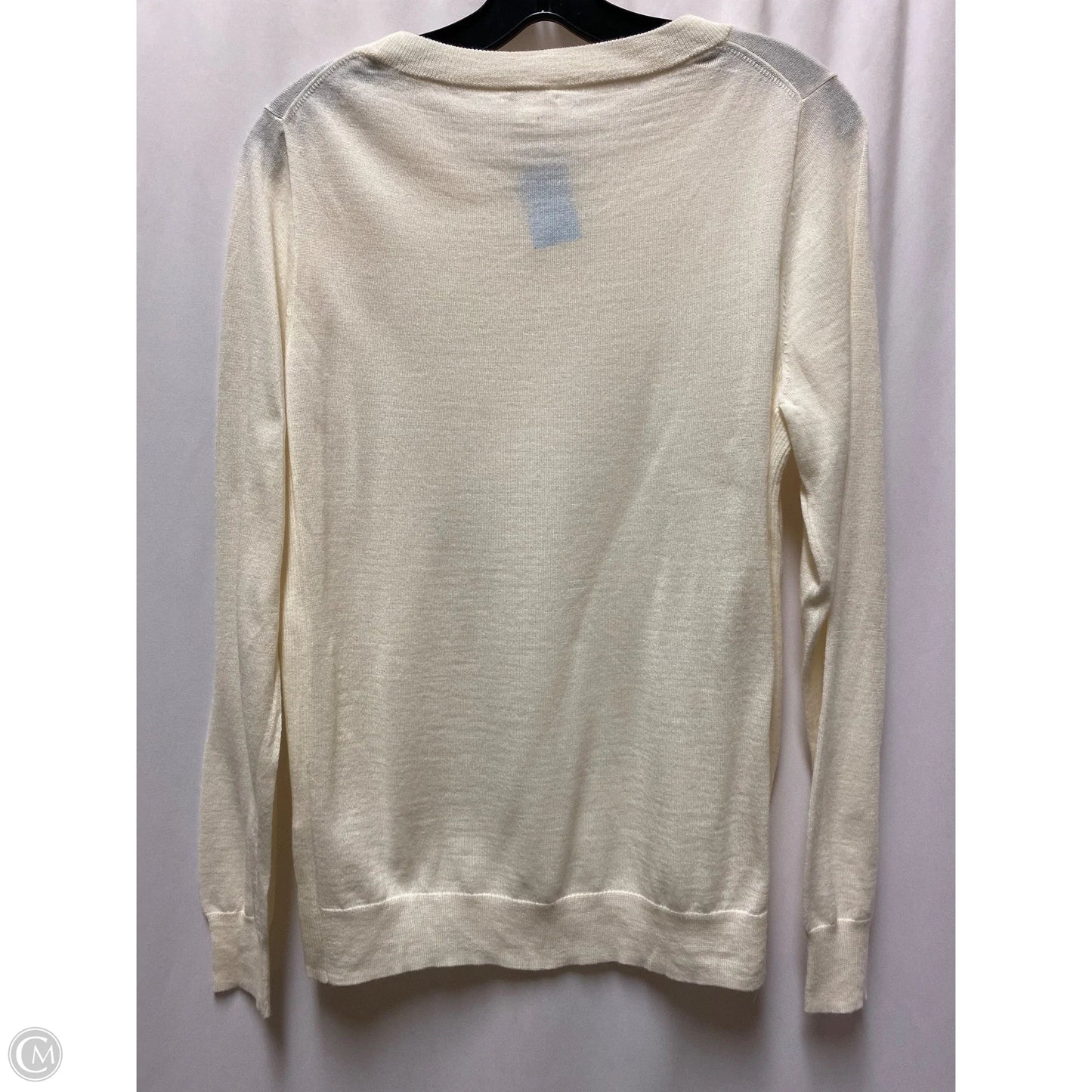 Sweater By J. Crew In Cream, Size: L