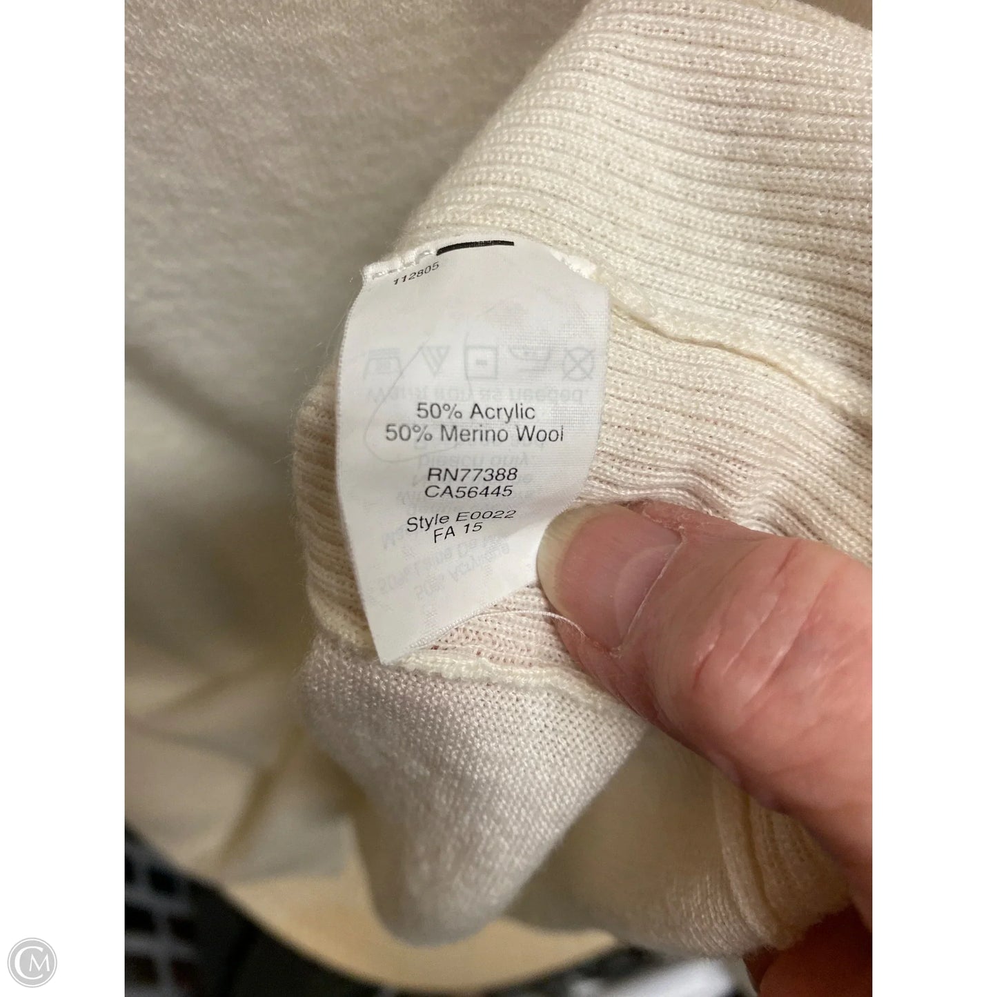 Sweater By J. Crew In Cream, Size: L