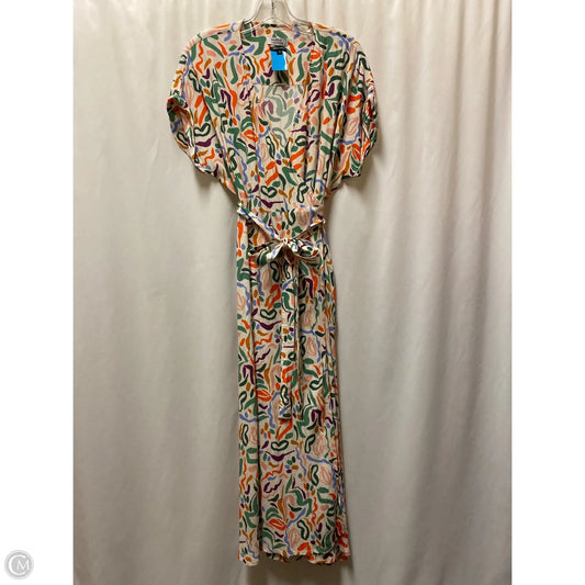 Dress Casual Maxi By Clothes Mentor In Multi-colored, Size: Xl