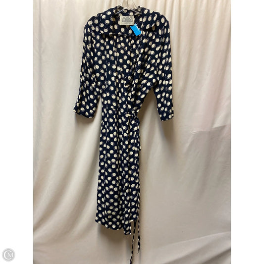 Dress Casual Maxi By Clothes Mentor In Navy, Size: L