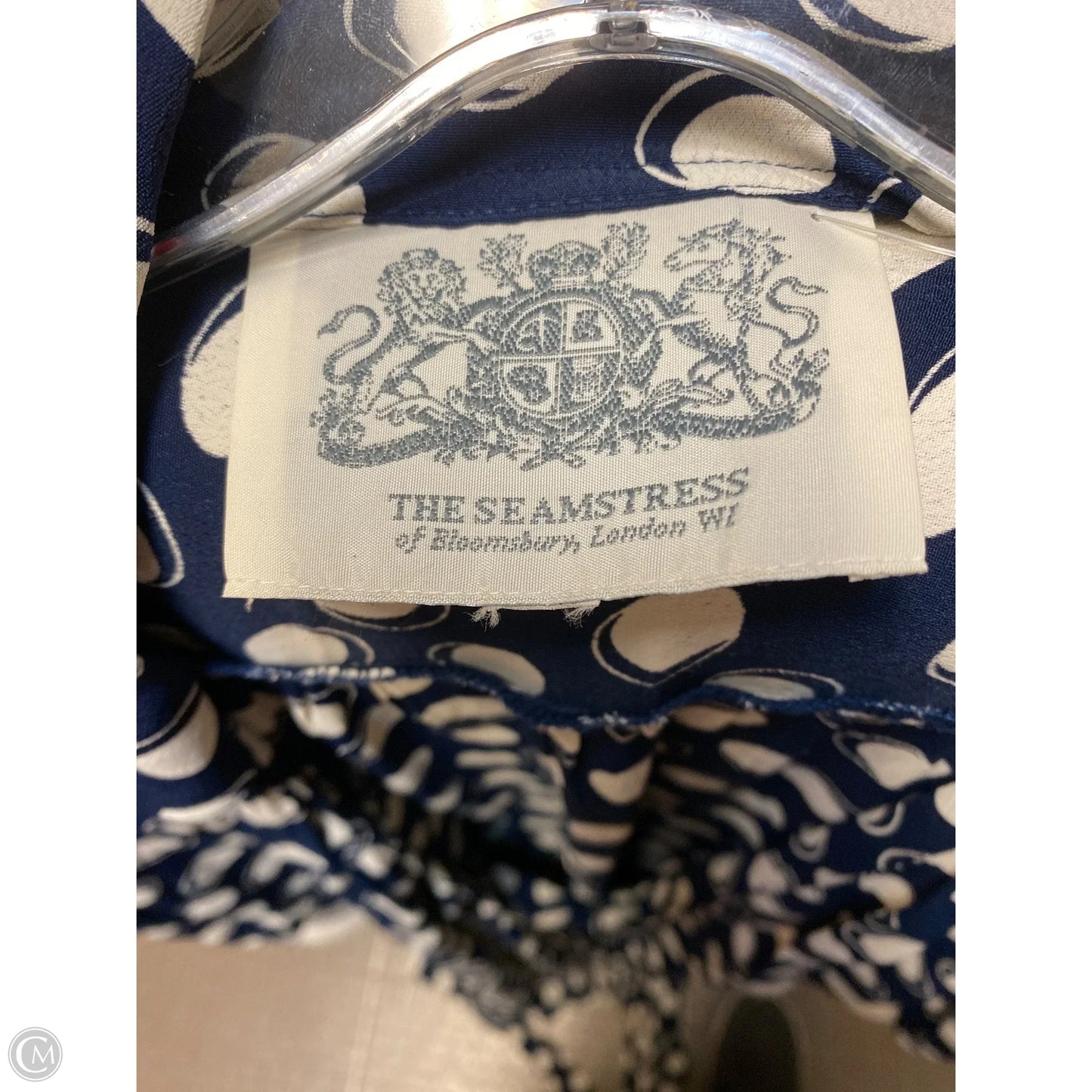 Dress Casual Maxi By Clothes Mentor In Navy, Size: L