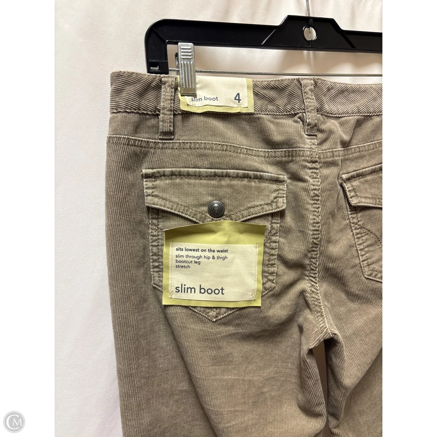 Pants Corduroy By Loft In Tan, Size: 4