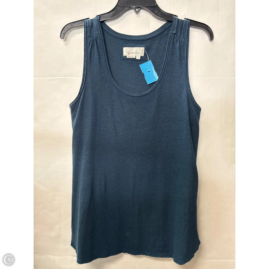 Tank Top By Anthropologie In Navy, Size: S