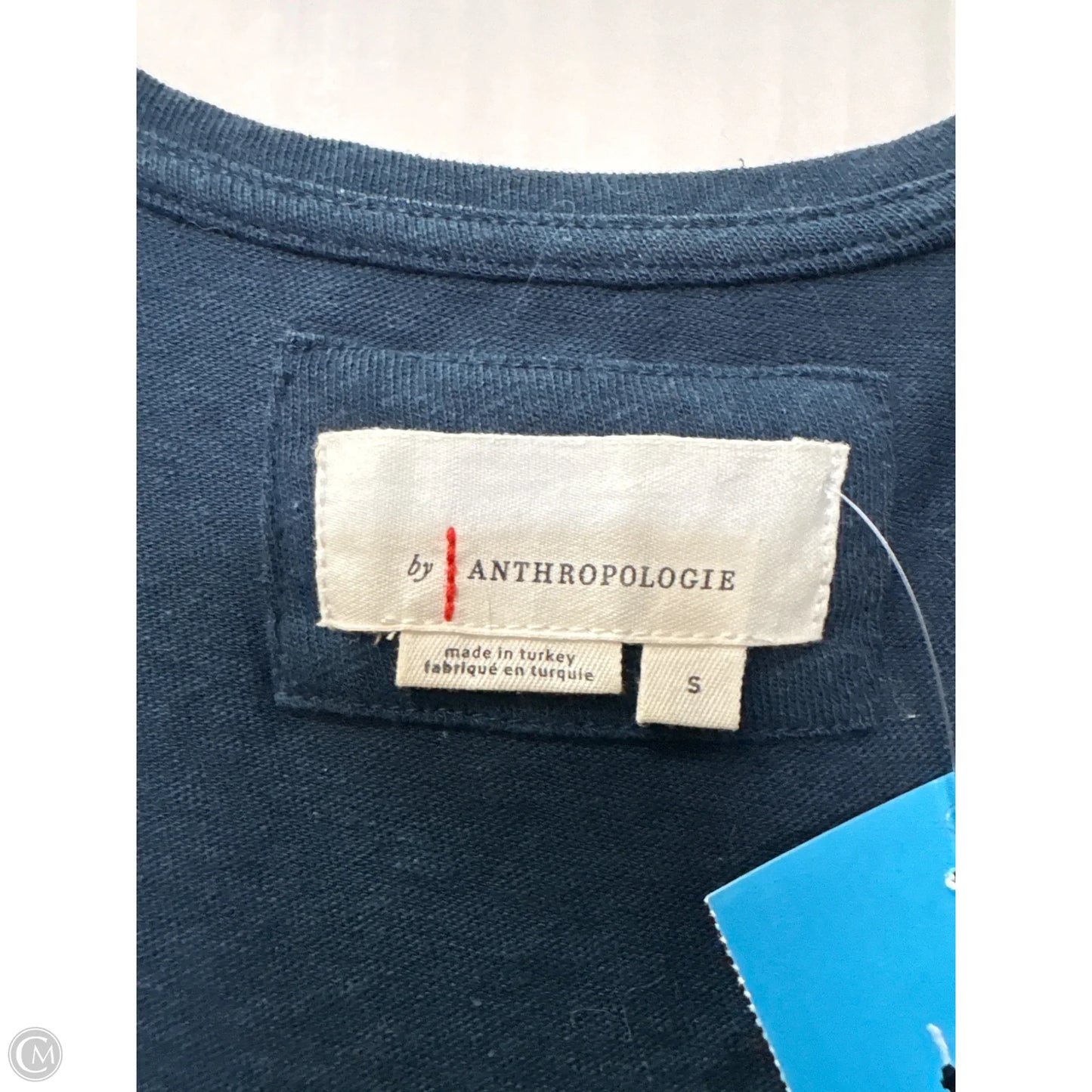 Tank Top By Anthropologie In Navy, Size: S