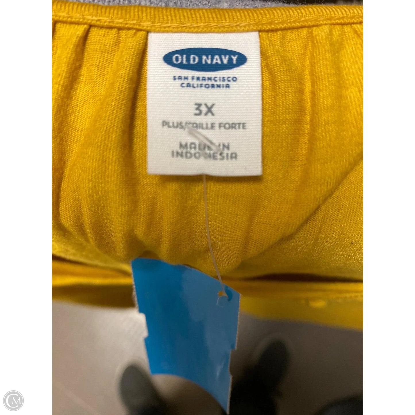 Top Long Sleeve By Old Navy In Yellow, Size: 3x