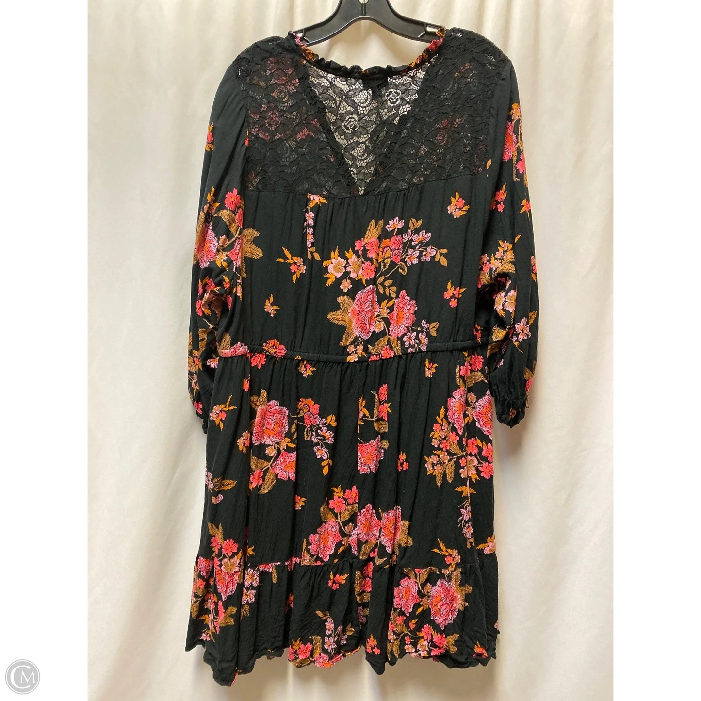 Dress Casual Midi By Torrid In Black, Size: 3x