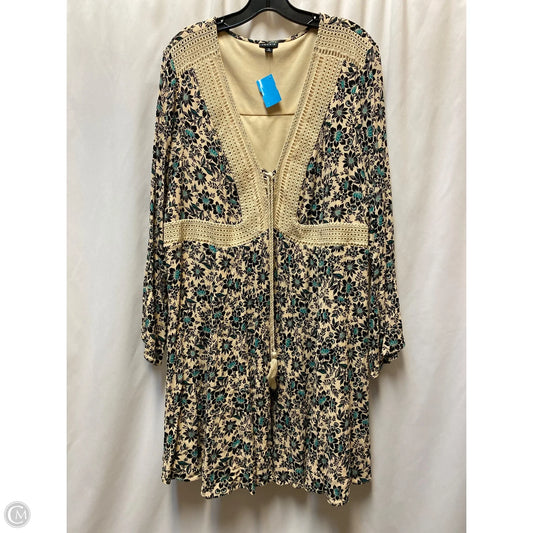 Dress Casual Midi By Torrid In Beige, Size: 3x