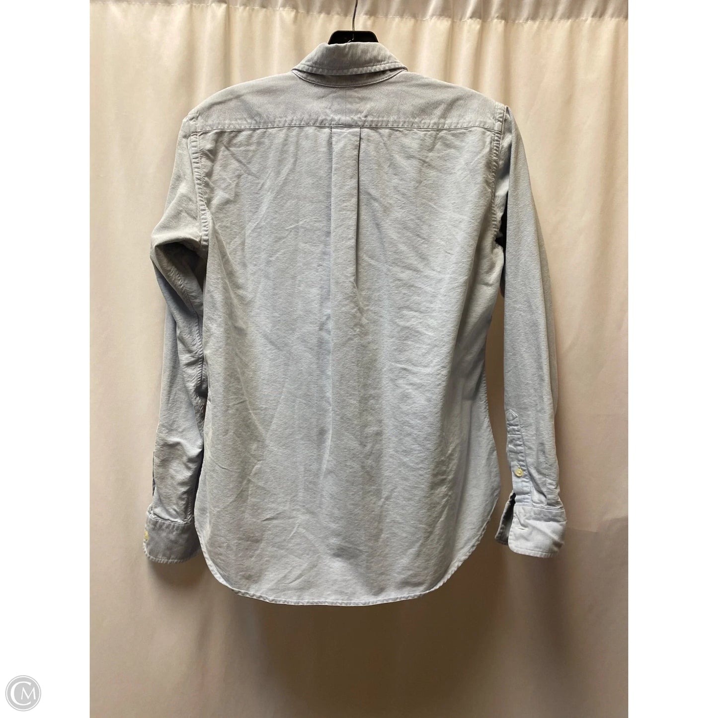 Top Long Sleeve By Ralph Lauren In Blue, Size: S