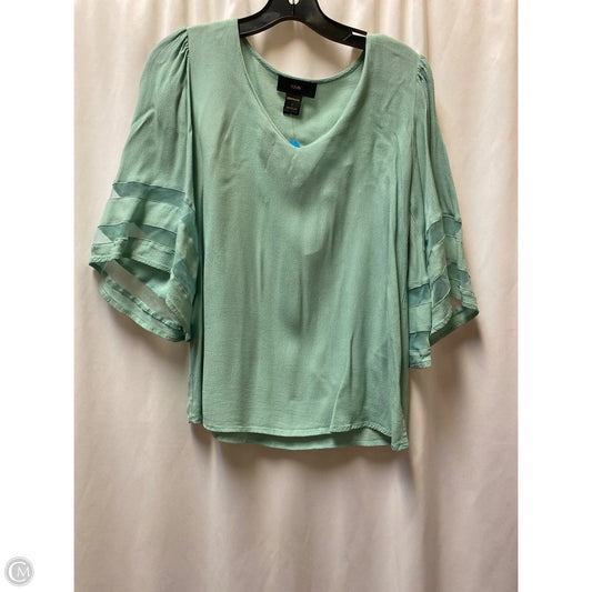 Top Short Sleeve By Clothes Mentor In Green, Size: S