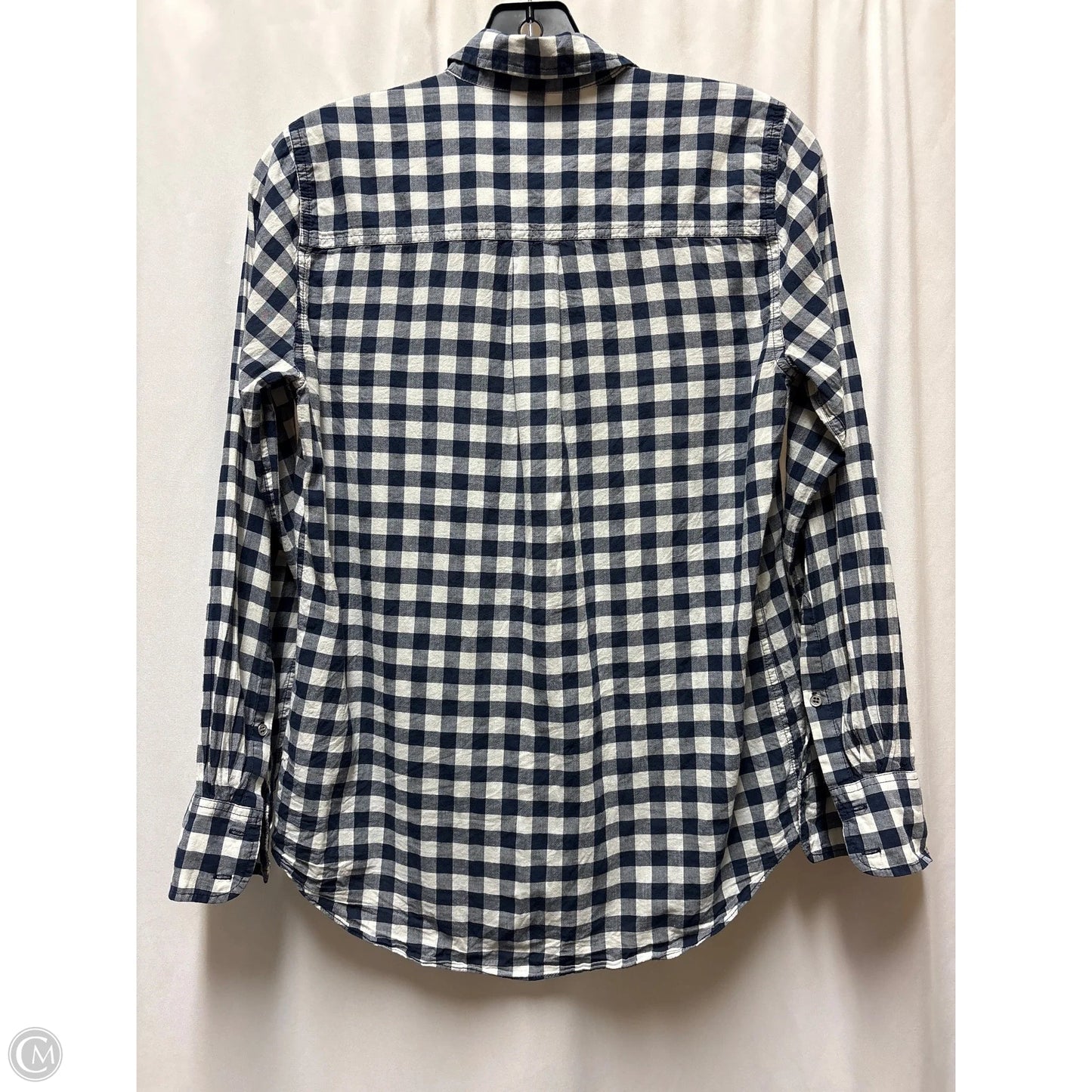 Top Long Sleeve By J. Crew In Blue, Size: Xs