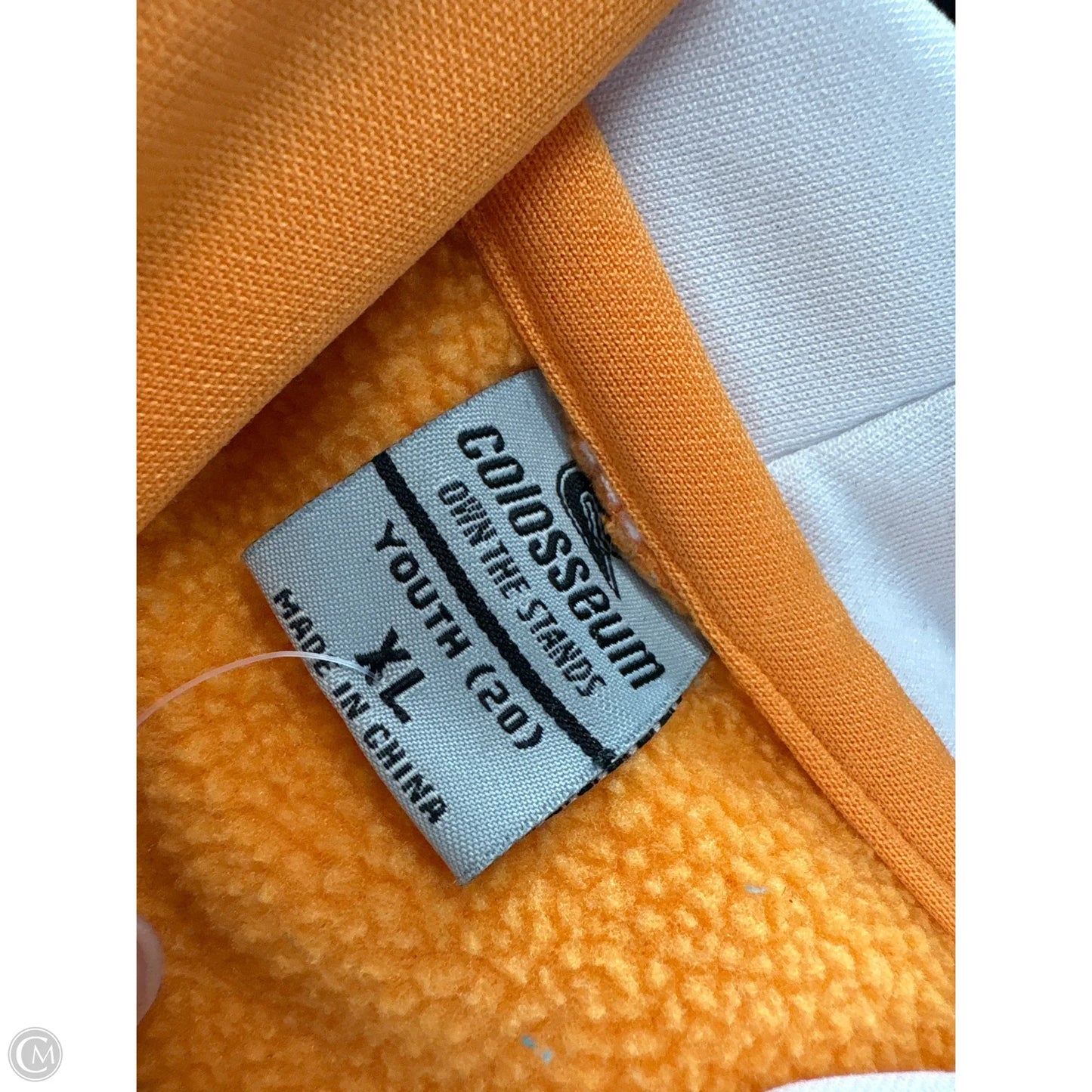 Sweatshirt Hoodie By Colosseum In Orange, Size: M