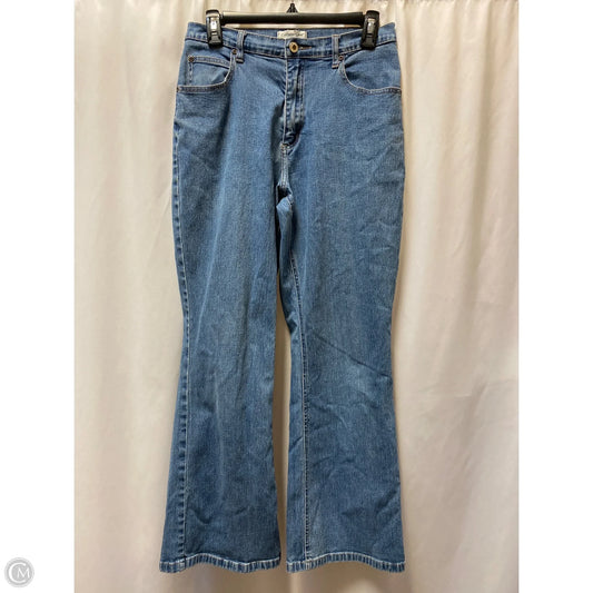 Jeans Boot Cut By American Eagle In Blue Denim, Size: 10