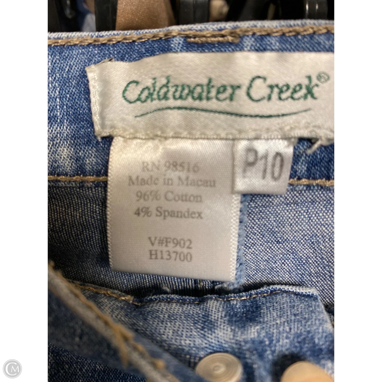 Jeans Boot Cut By American Eagle In Blue Denim, Size: 10