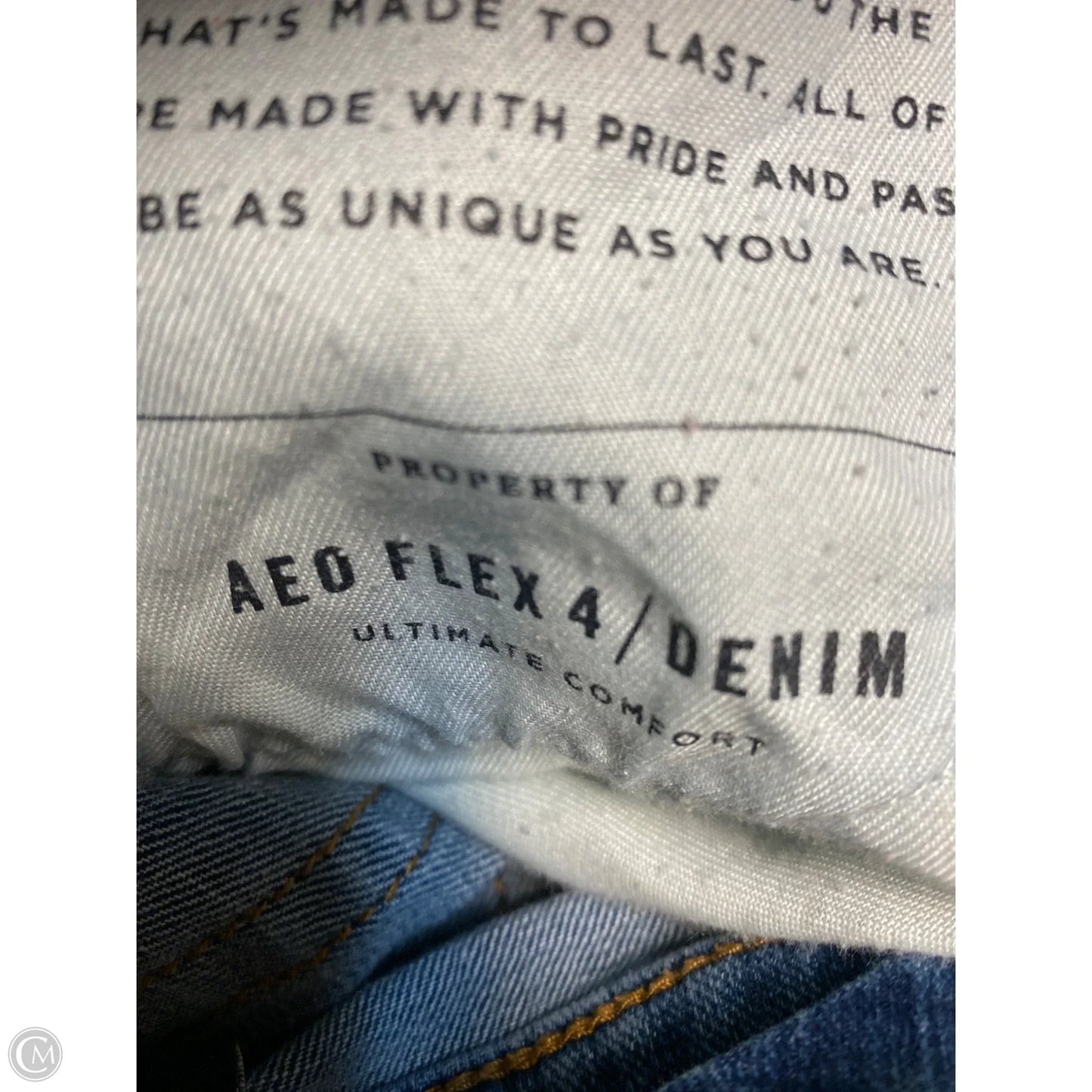 Jeans Straight By Coldwater Creek In Blue Denim, Size: 10