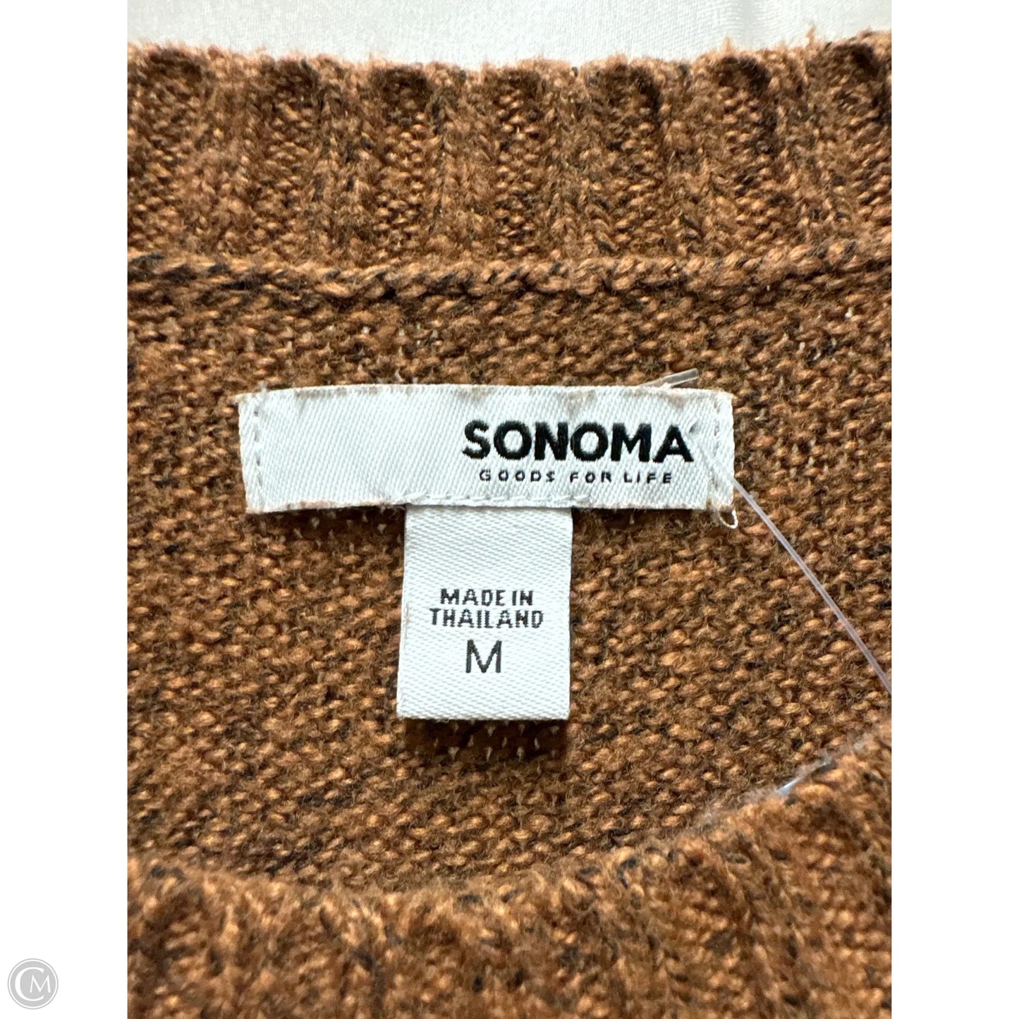 Sweater By Sonoma In Brown, Size: M