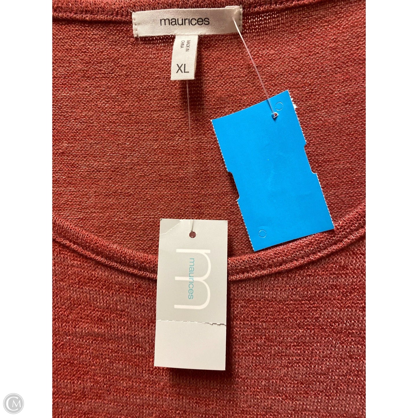 Dress Casual Midi By Maurices In Maroon, Size: Xl