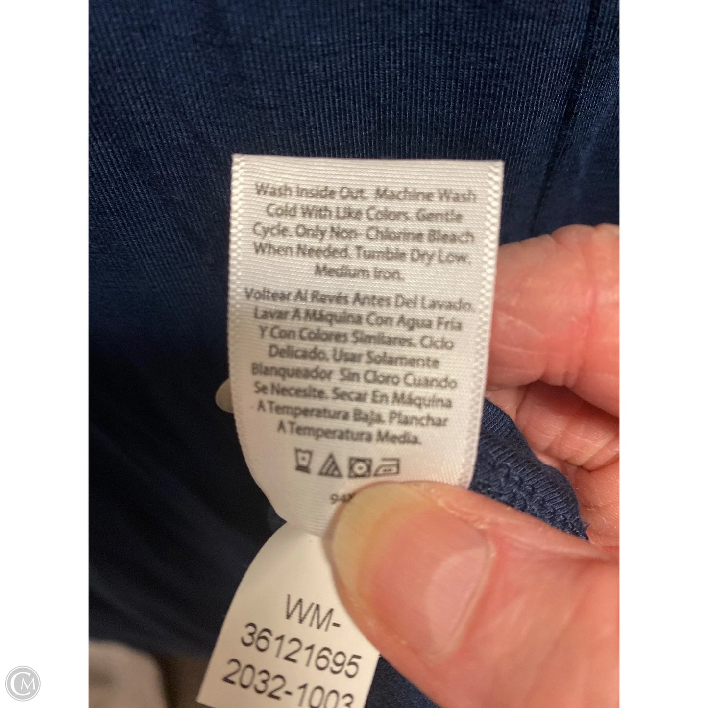 Dress Casual Midi By Terra & Sky In Navy, Size: 4x