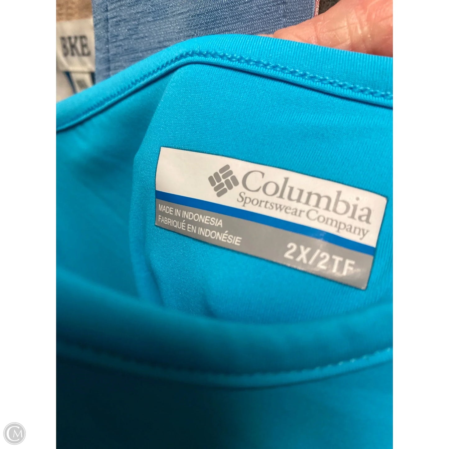 Athletic Dress By Columbia In Teal, Size: 2x