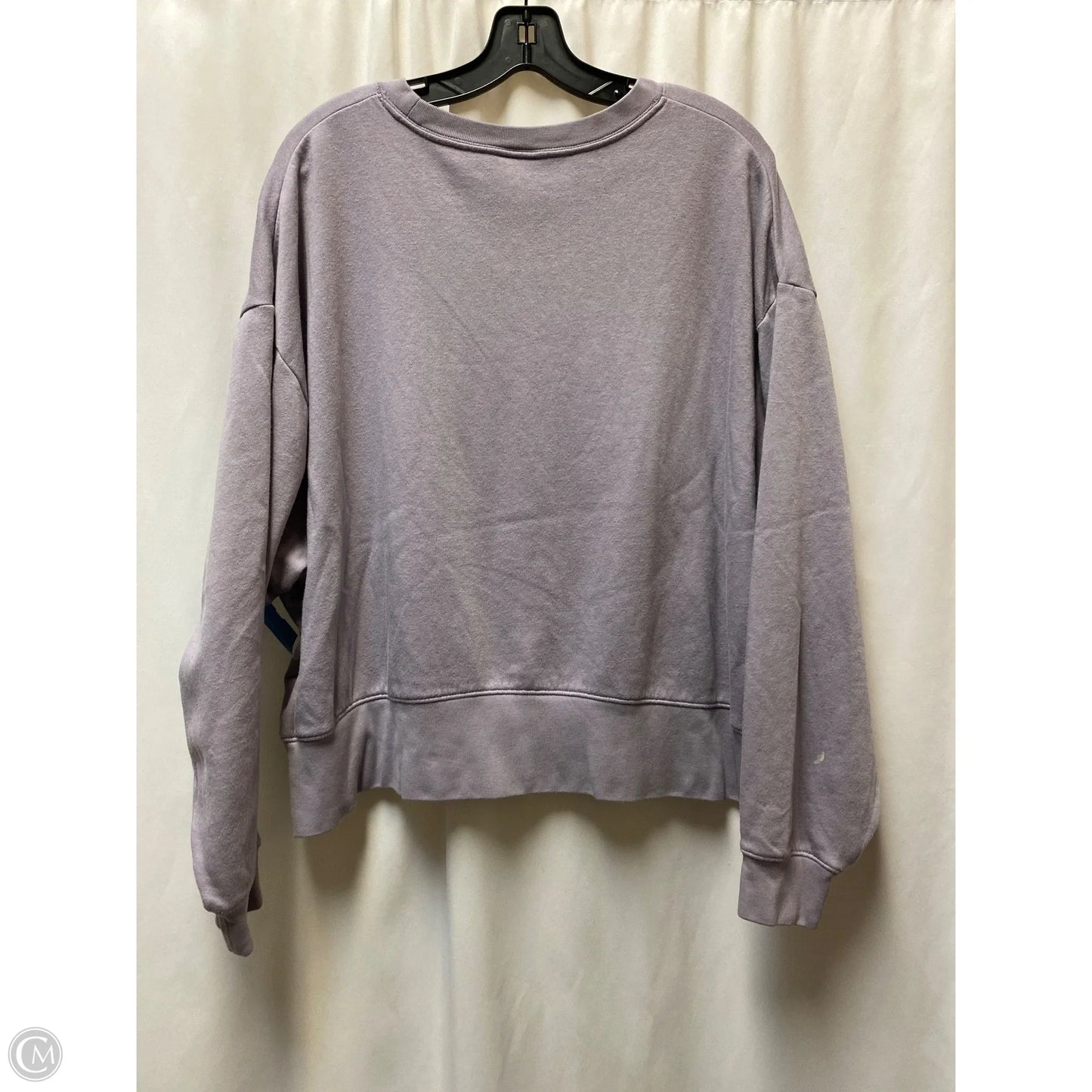 Sweatshirt Crewneck By Nike In Purple, Size: 2x