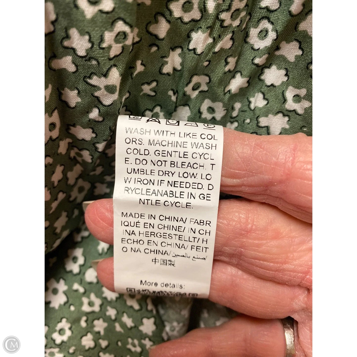 Dress Casual Short By Shein In Green, Size: M