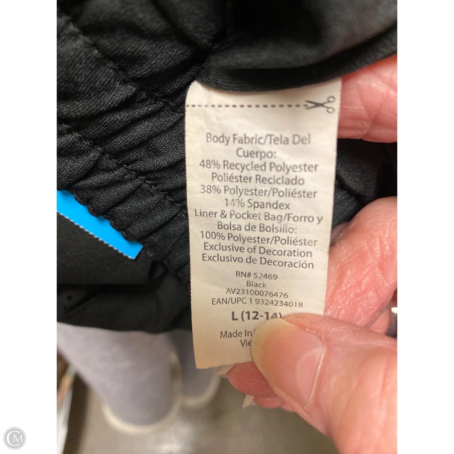 Athletic Shorts By Avia In Black, Size: L