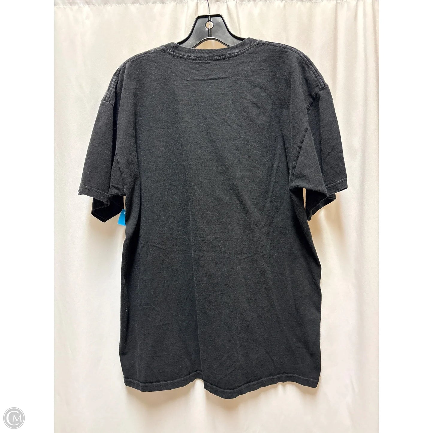Top Short Sleeve By Vans In Black, Size: L
