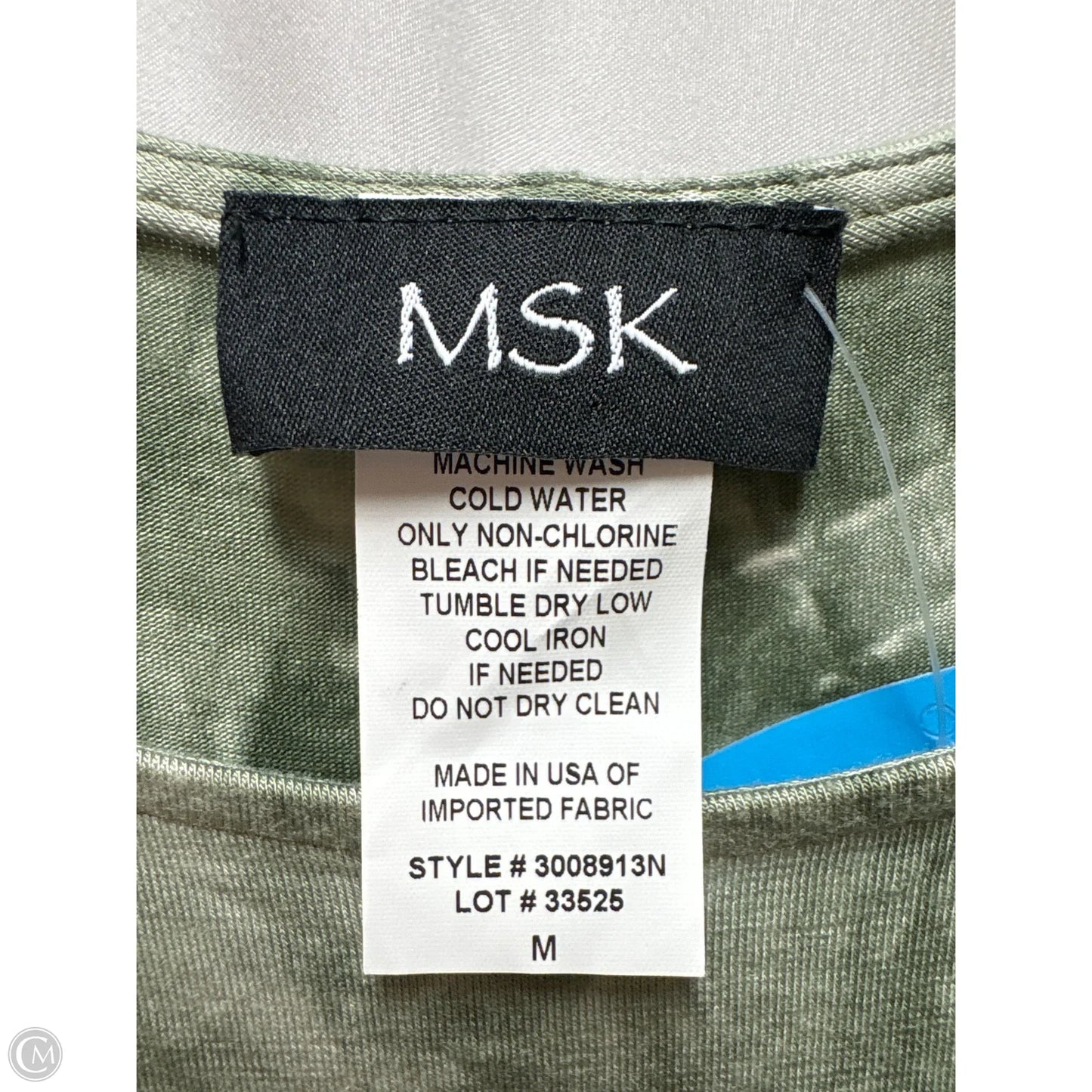 Dress Casual Midi By Msk In Green, Size: M