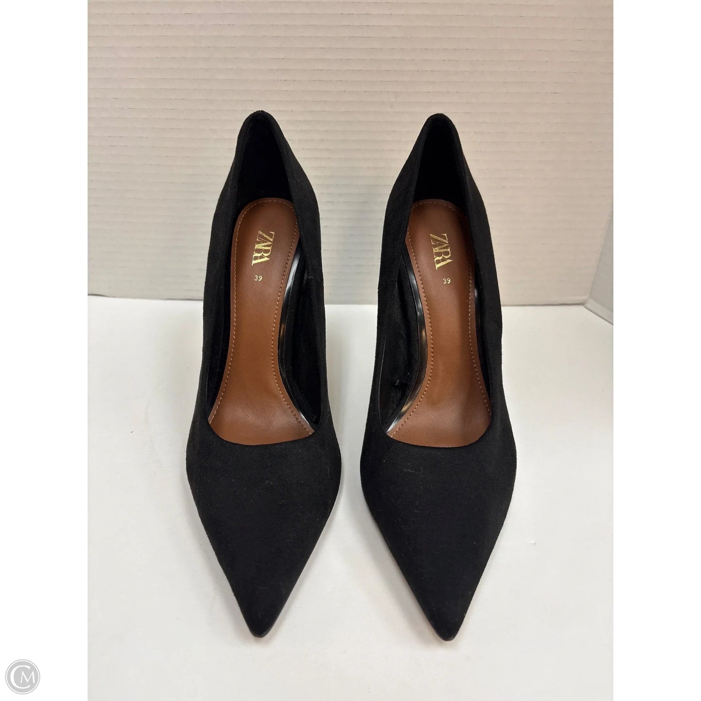 Shoes Heels Stiletto By Zara In Black, Size: 8.5