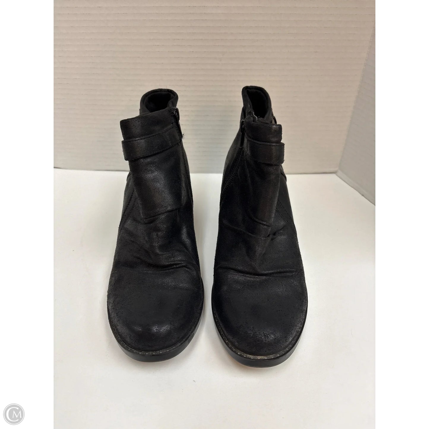 Boots Ankle Heels By Bare Traps In Black, Size: 7.5