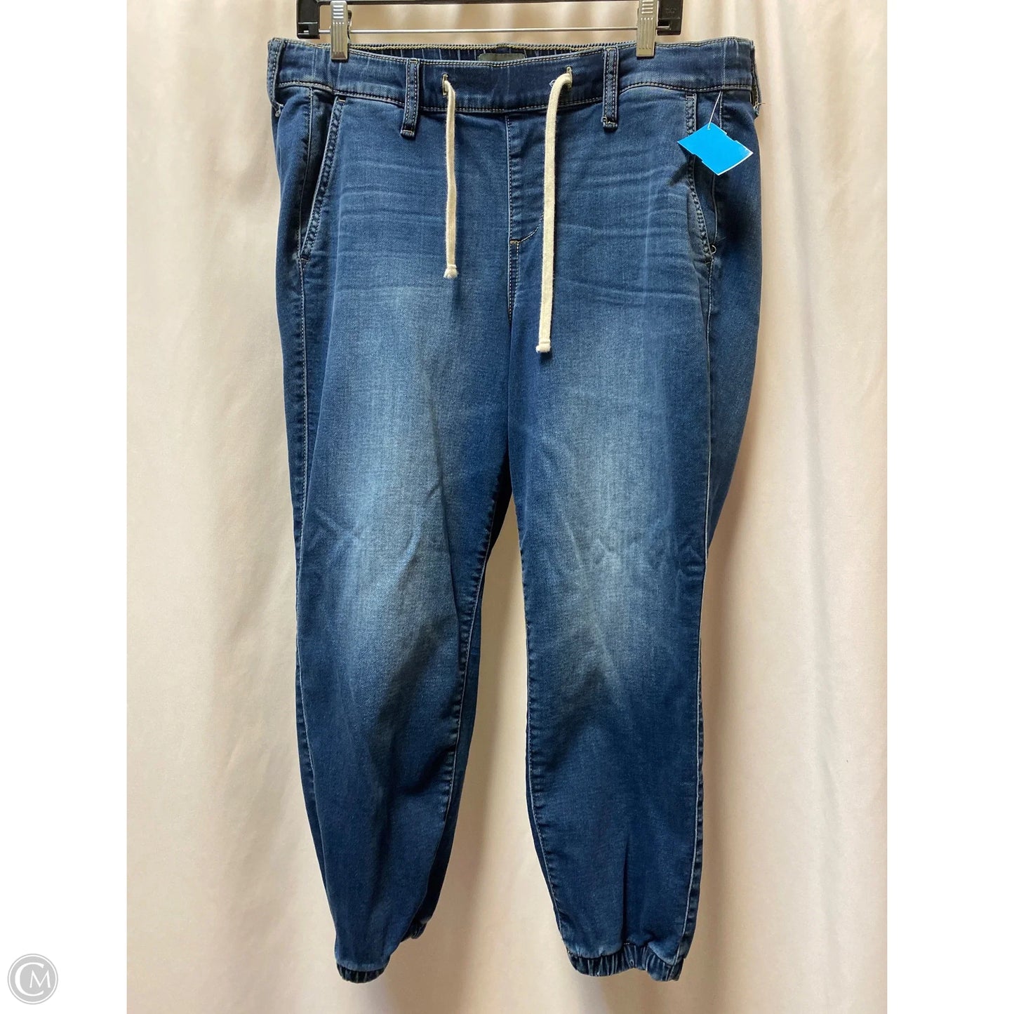 Jeans Straight By Torrid In Blue Denim, Size: 14