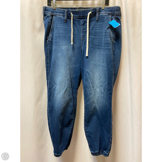 Jeans Straight By Torrid In Blue Denim, Size: 14