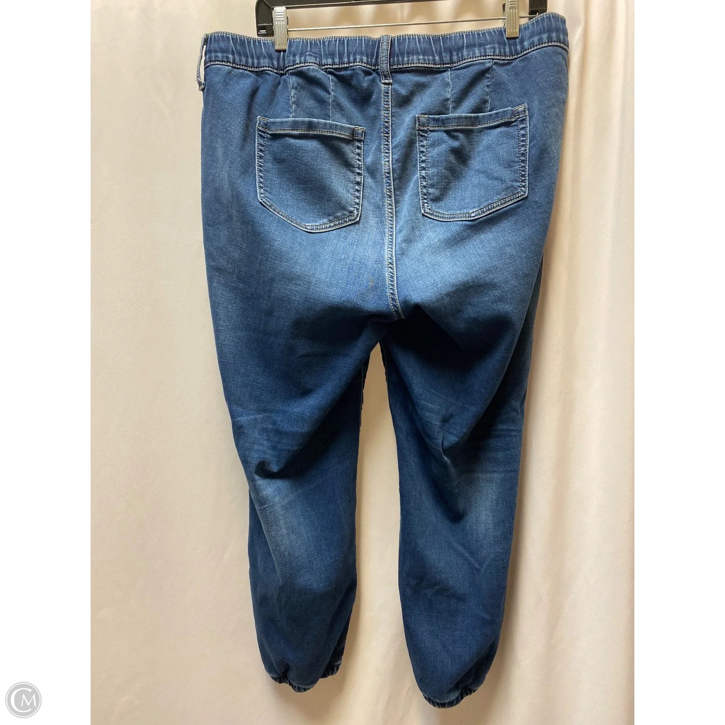 Jeans Straight By Torrid In Blue Denim, Size: 14