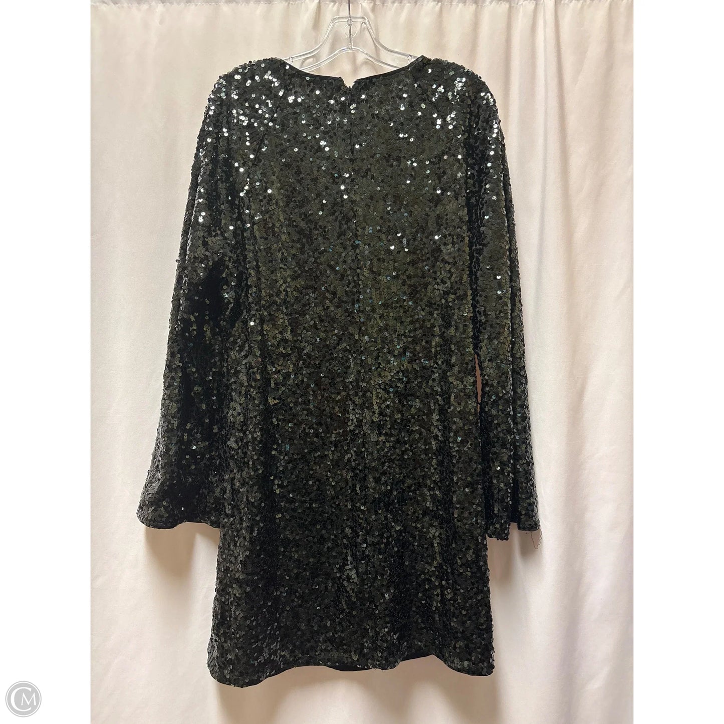 Dress Casual Midi By H&m In Green, Size: Xl