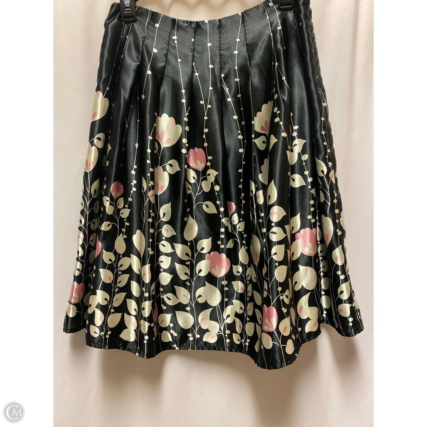 Skirt Midi By Dressbarn In Black, Size: S