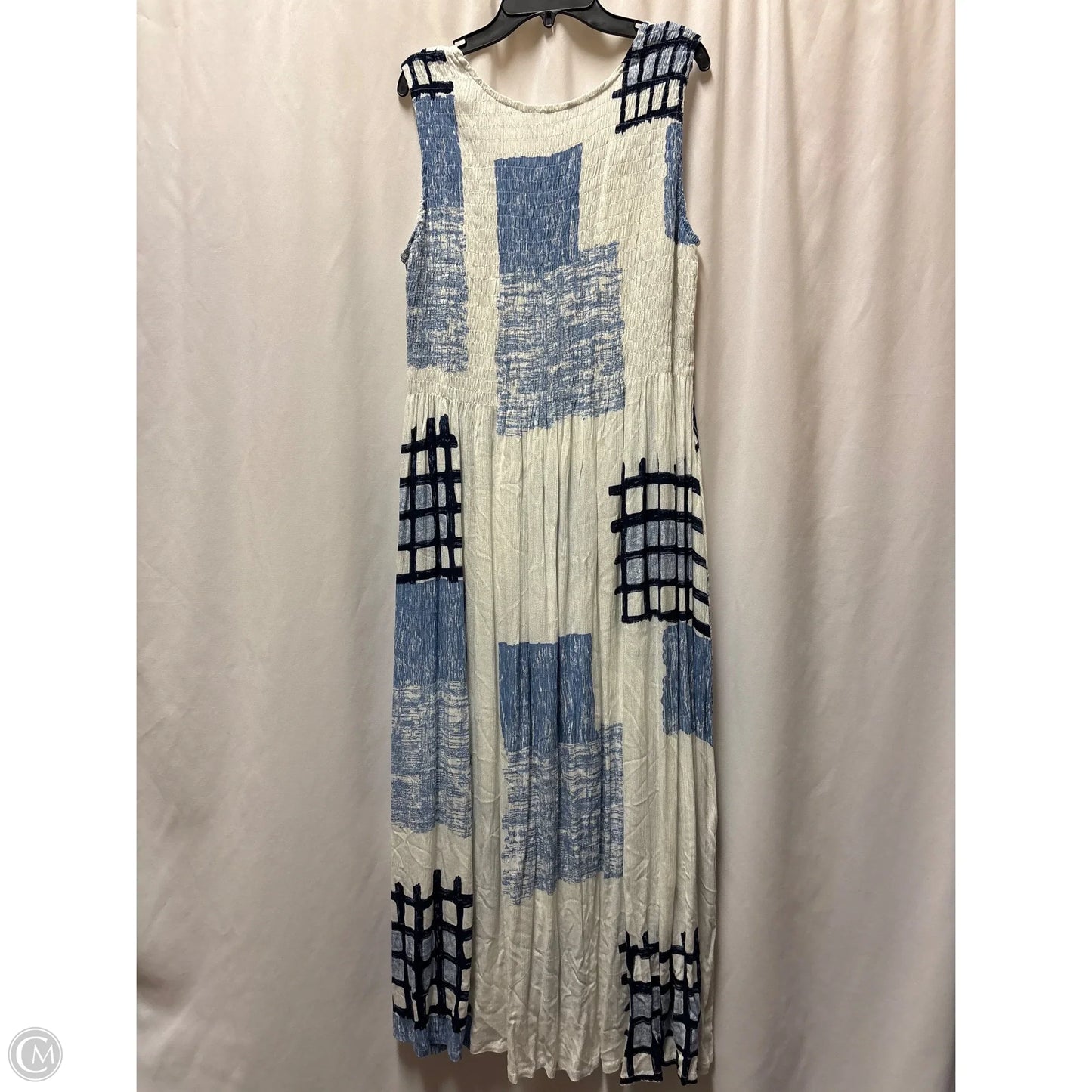 Dress Casual Maxi By Kaktus In White, Size: Xl