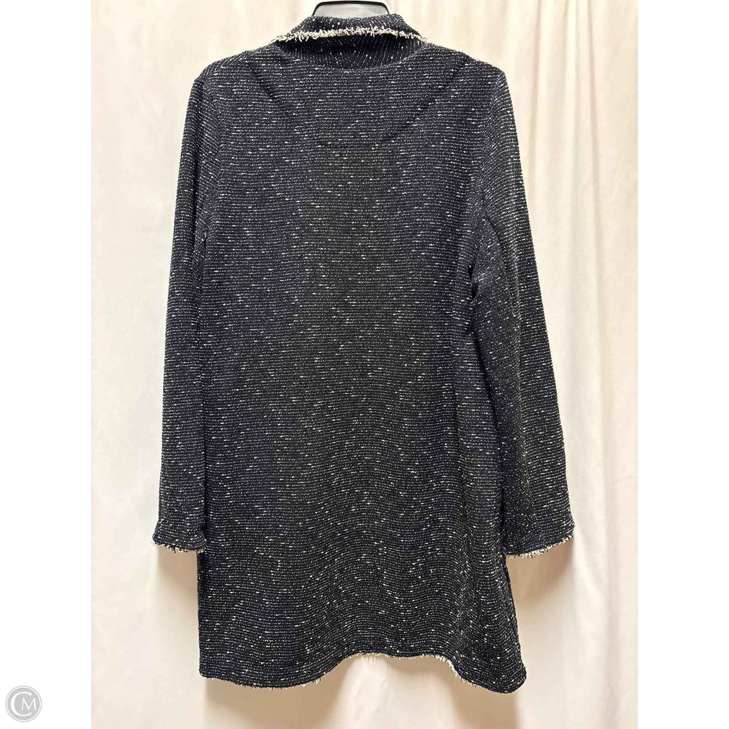 Jacket Shirt By Max Studio In Navy, Size: Xl