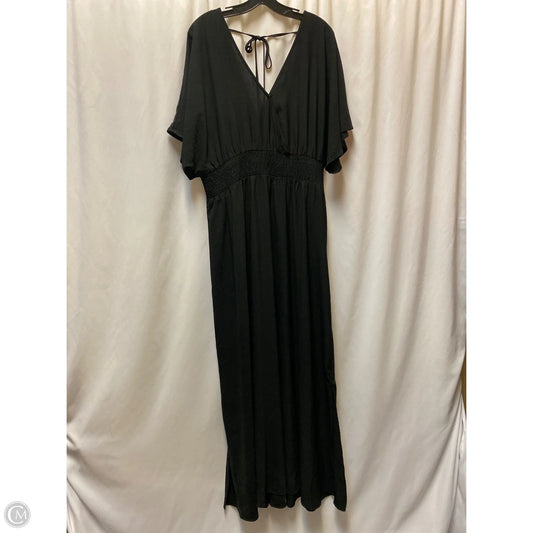 Dress Casual Maxi By Oddi In Black, Size: 3x