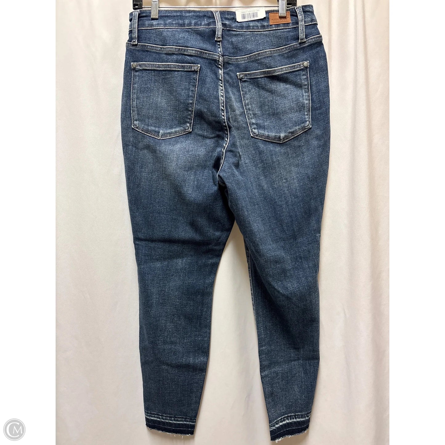 Jeans Skinny By Judy Blue In Blue Denim, Size: 14