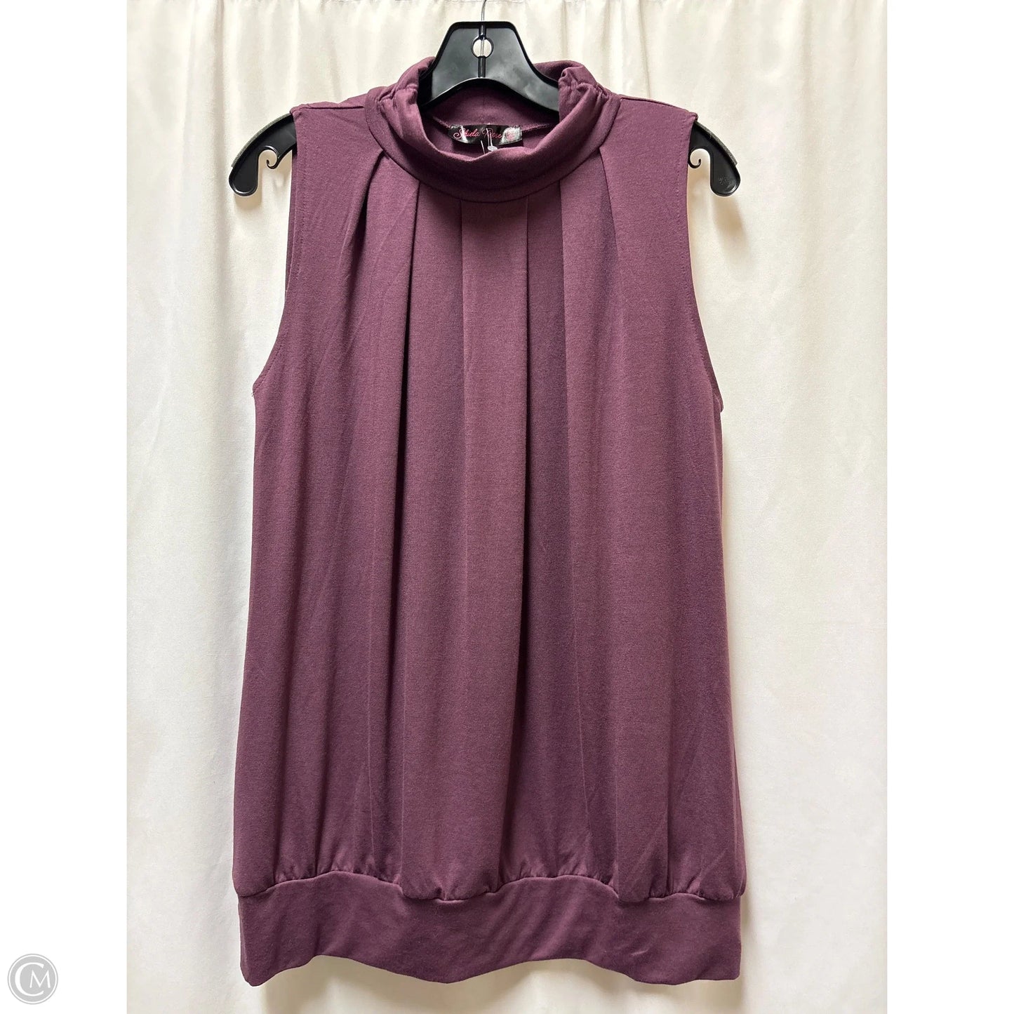 Top Sleeveless By Clothes Mentor In Purple, Size: Xl