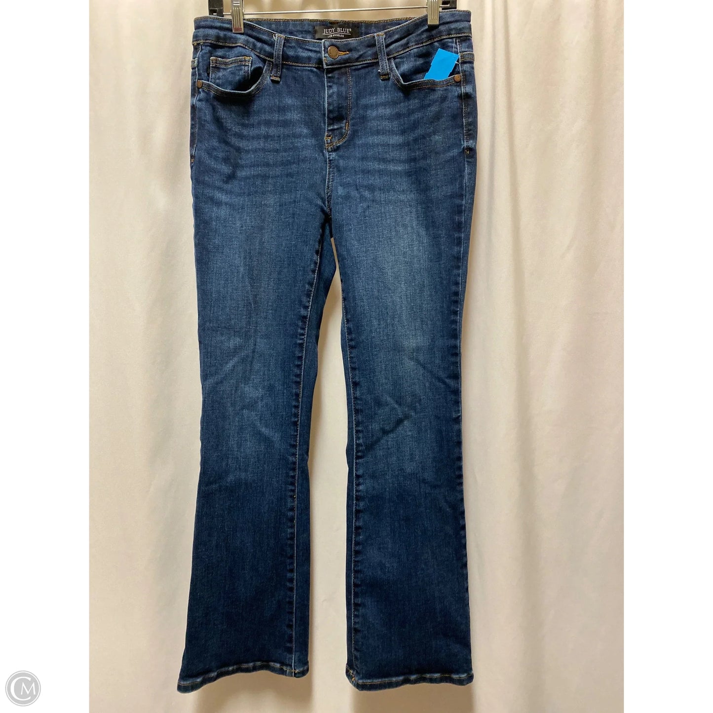 Jeans Boot Cut By Judy Blue In Blue Denim, Size: 12