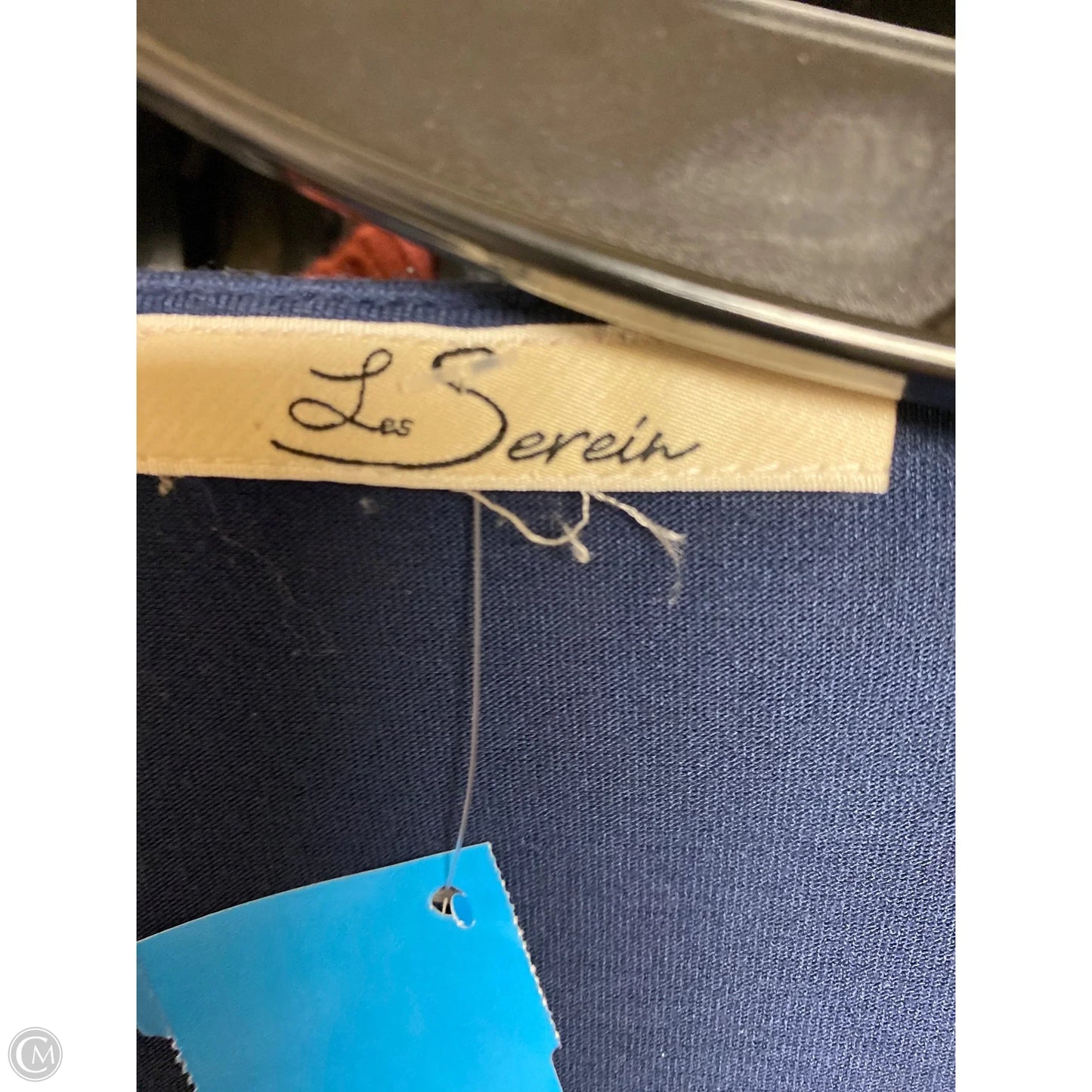 Top Sleeveless By Clothes Mentor In Navy, Size: M