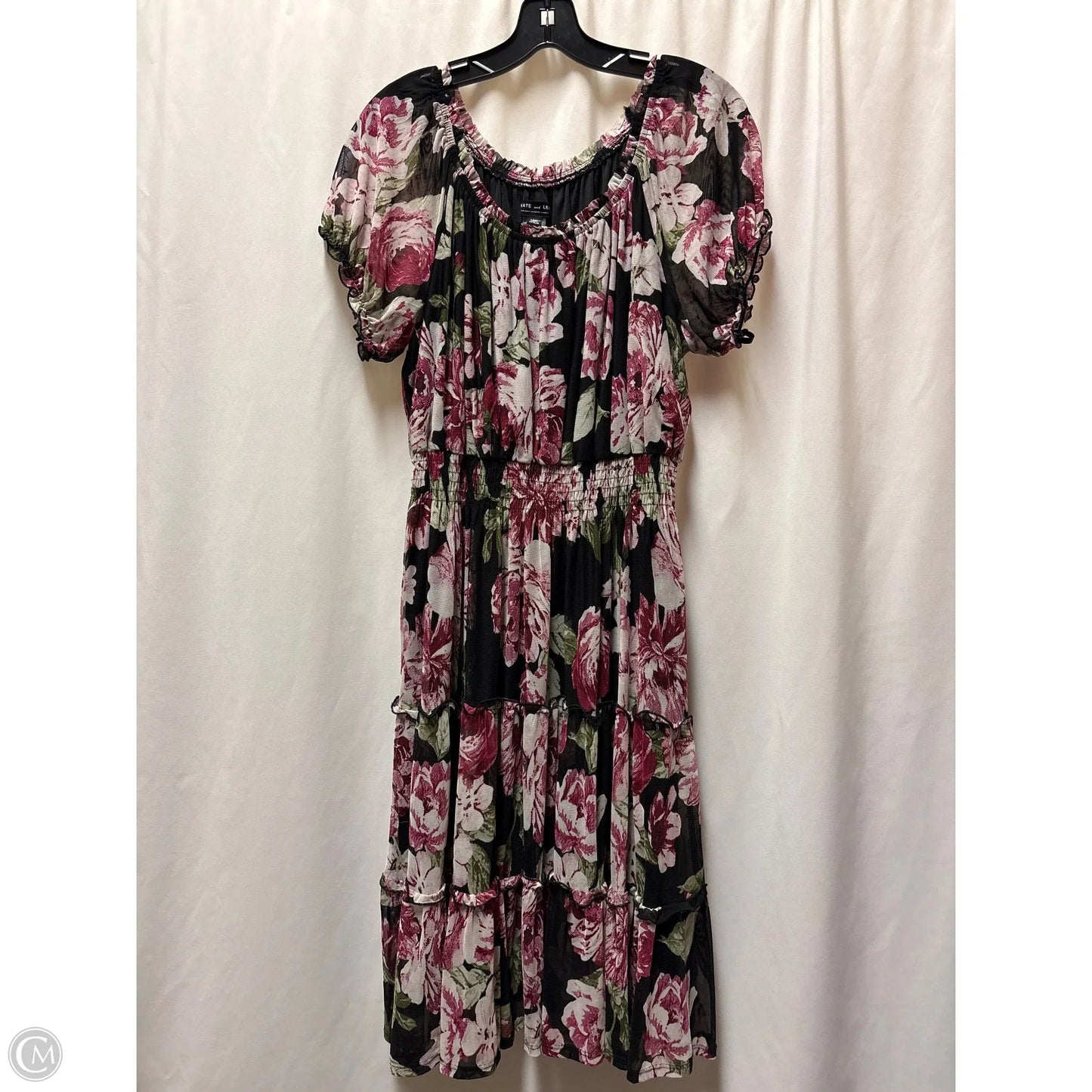 Dress Casual Midi By Kate And Lily In Pink, Size: L