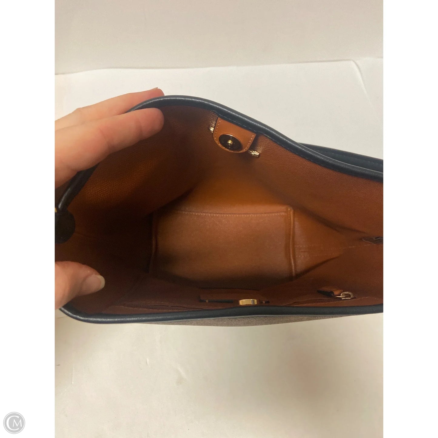 Handbag Designer By Coach, Size: Small