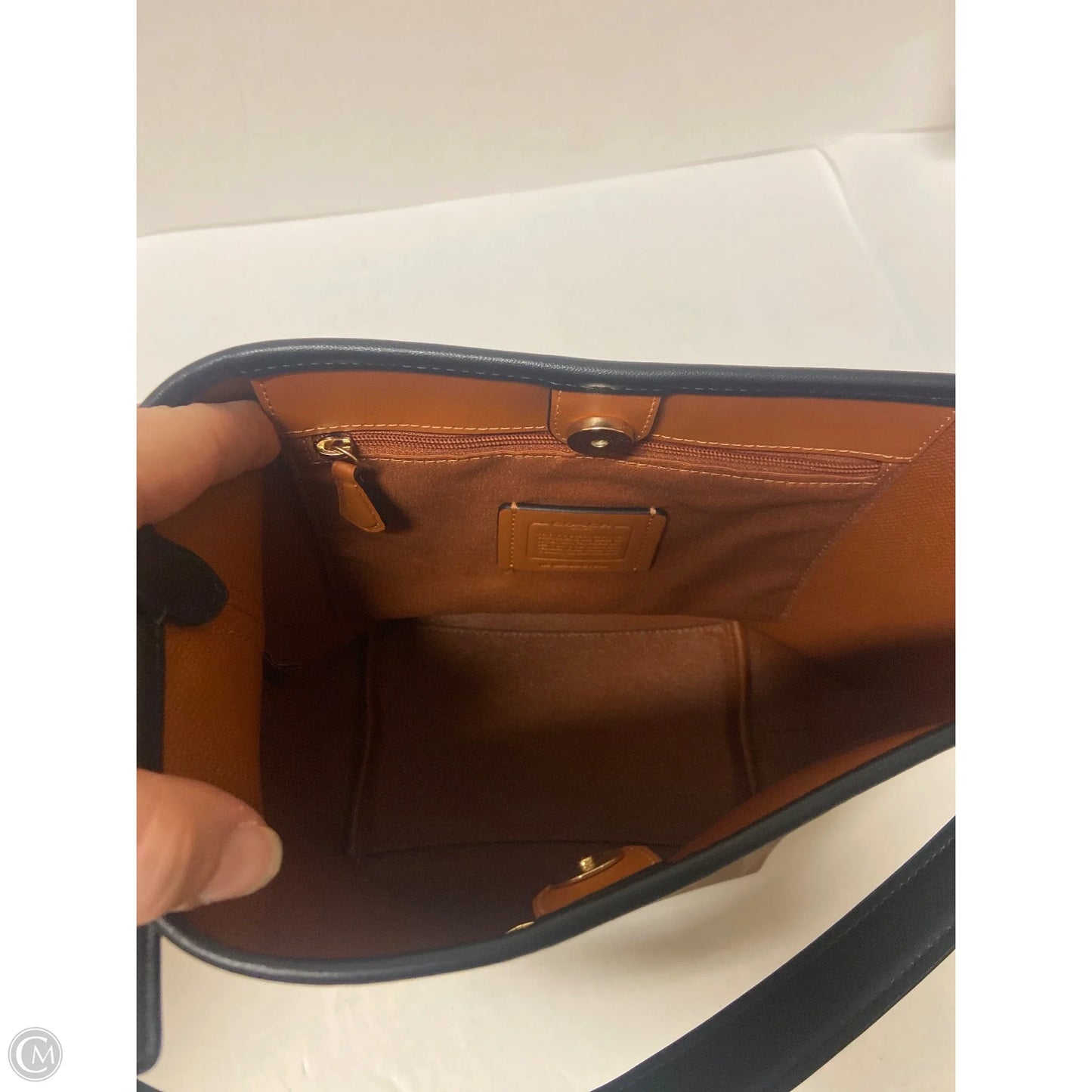 Handbag Designer By Coach, Size: Small