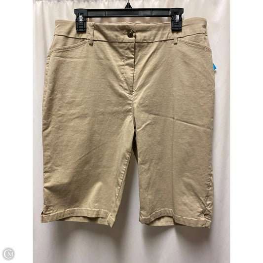 Shorts By Ruby Rd In Tan, Size: 16