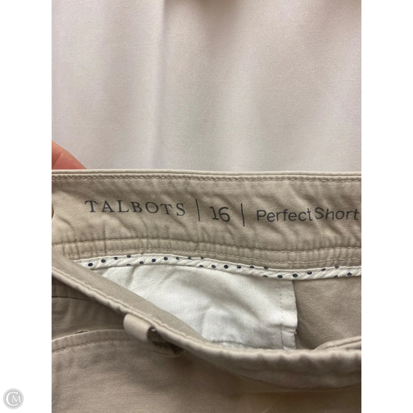 Shorts By Talbots In Tan, Size: 16