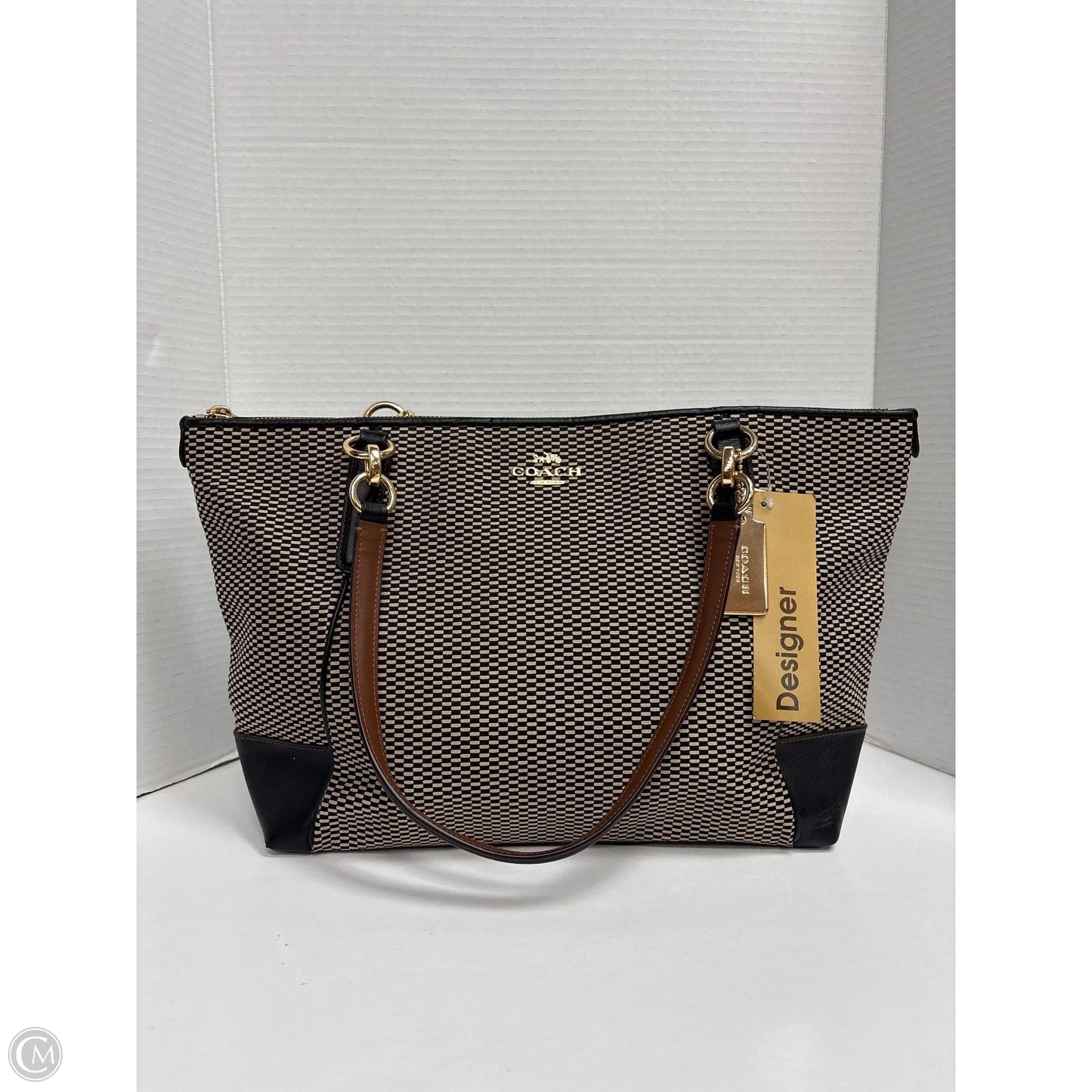 Handbag Designer By Coach, Size: Large