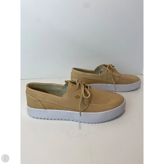 Shoes Flats By Sperry In Beige, Size: 11