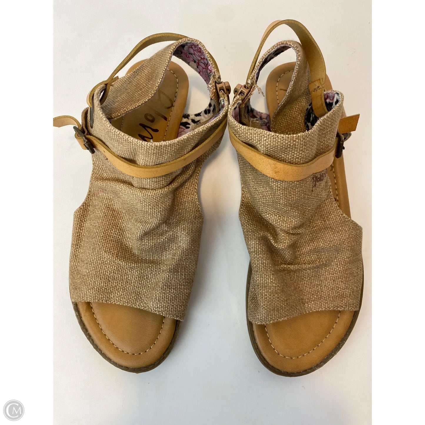 Sandals Flats By Blowfish In Tan, Size: 8.5