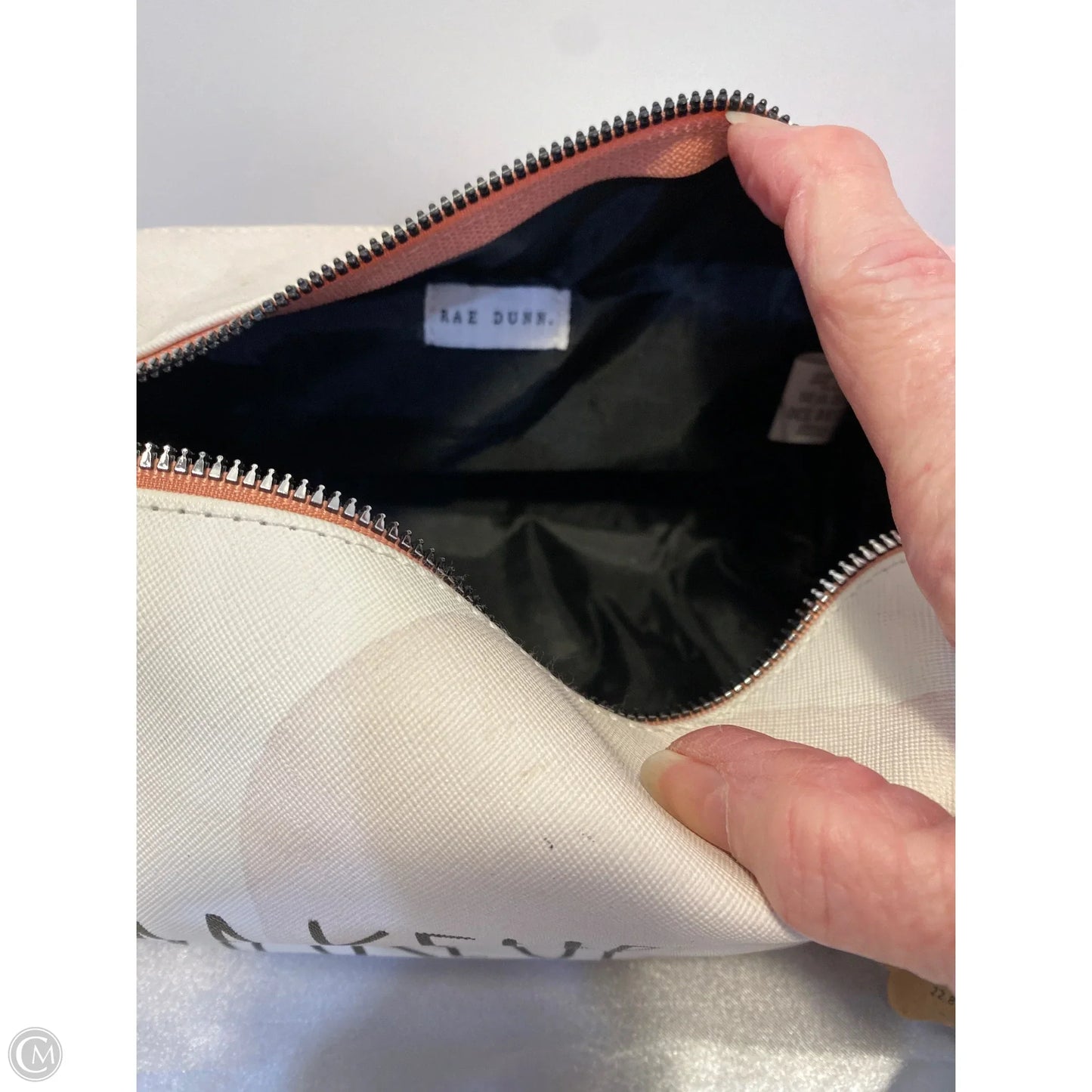 Makeup Bag By Rae Dunn, Size: Large